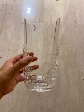 Baci Milano porta bicchieri barocco trasparente