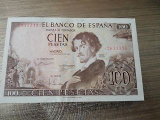 Billete 100 pesetas 1965