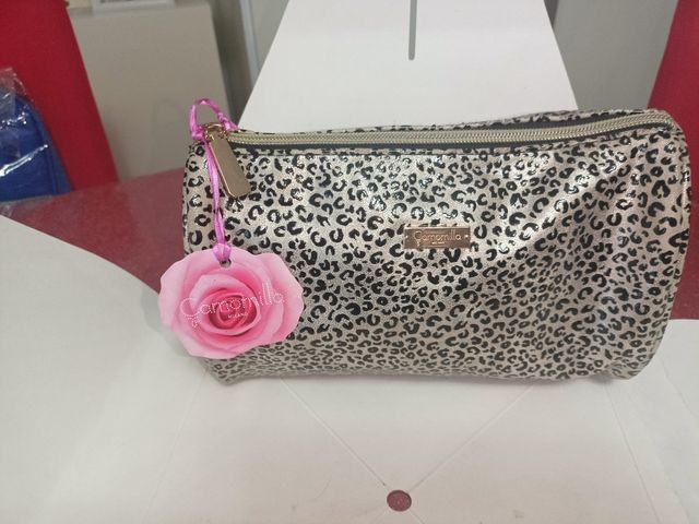 Beauty case Camomilla leopardato