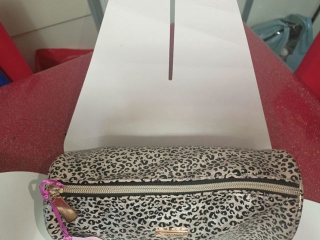 Beauty case Camomilla leopardato