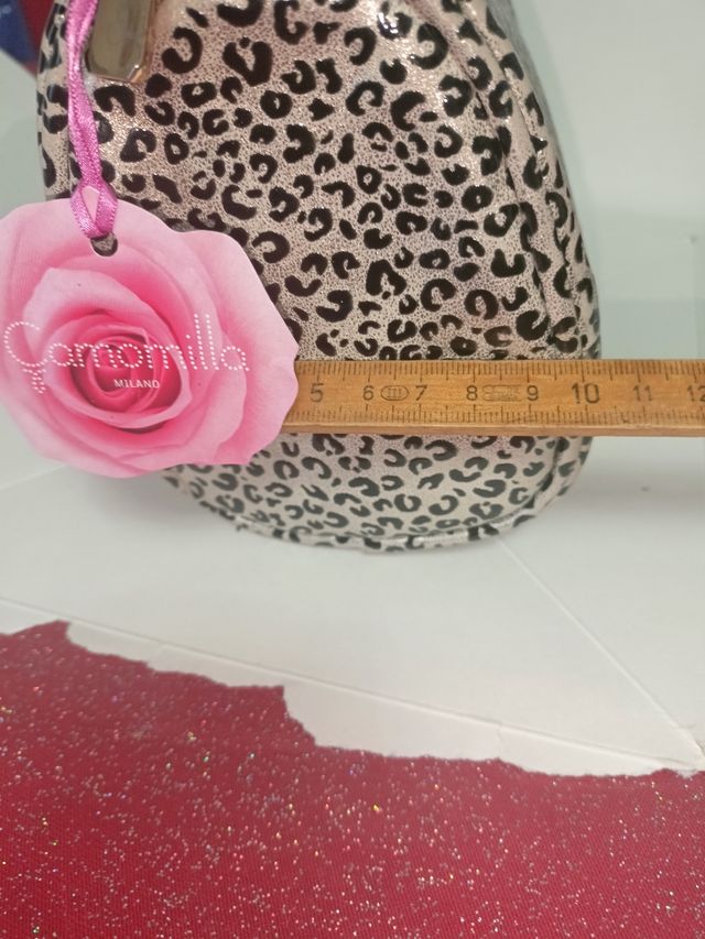 Beauty case Camomilla leopardato