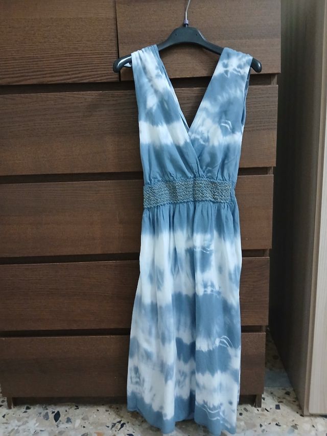 Vestitino donna taglia unica tie-dye