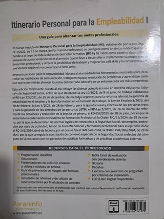 Itinerario Personal para la Empleabilidad I