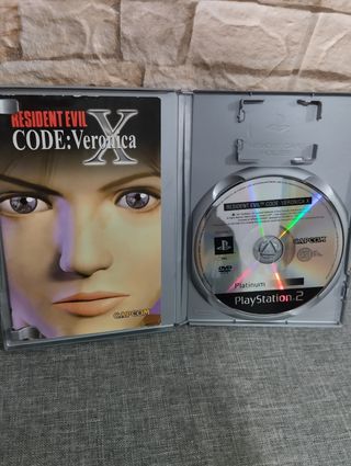 Resident Evil Code Veronica PS2 Platinum