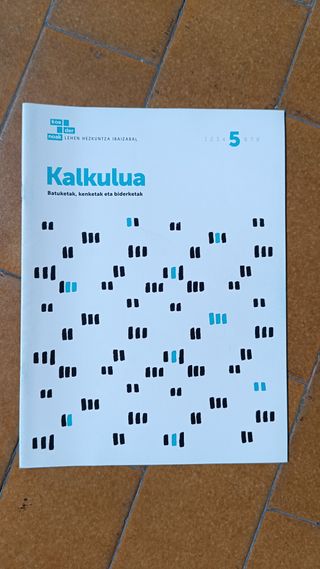 Libros Matematika Kalkulua de Calculo LH Primaria