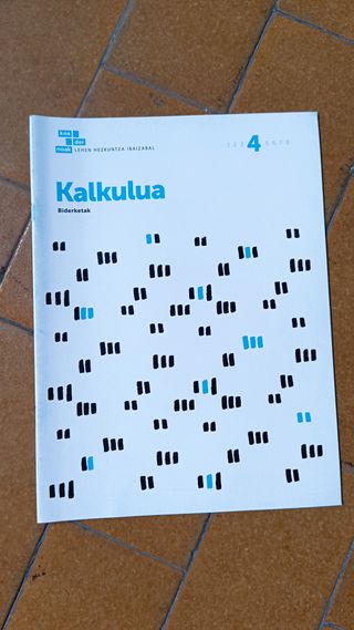 Libros Matematika Kalkulua de Calculo LH Primaria