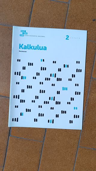 Libros Matematika Kalkulua de Calculo LH Primaria