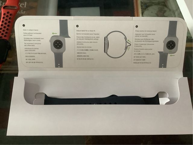 Apple Watch SE 40mm Negro/Rojo Como Nuevo
