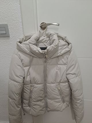 Anorak Zara Beige  crema Talla XS