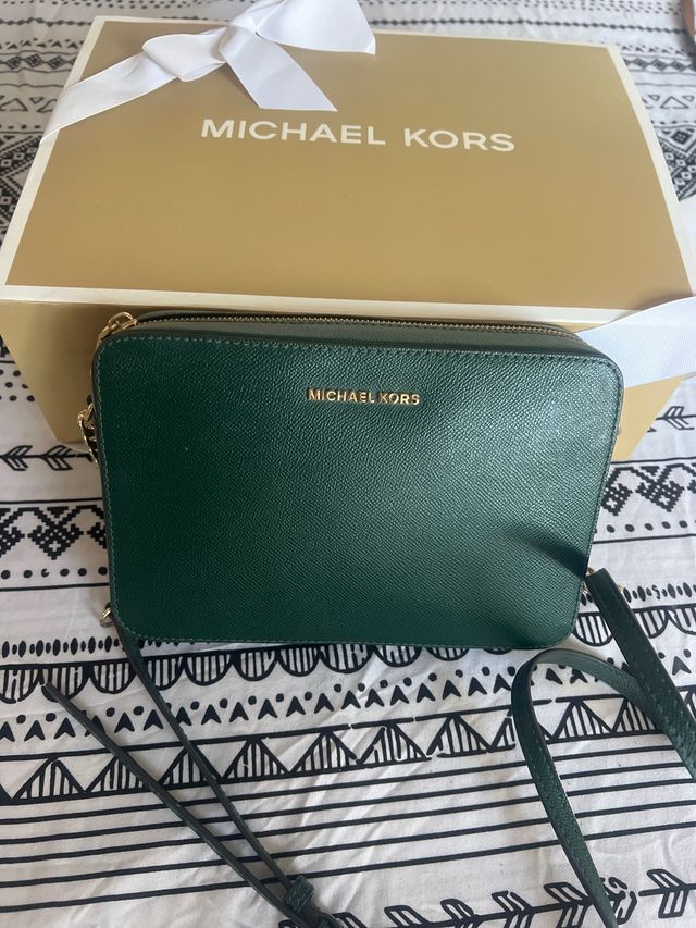 Bolso Michael Kors Verde Botella original