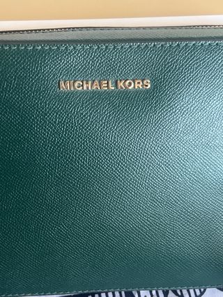 Bolso Michael Kors Verde Botella original