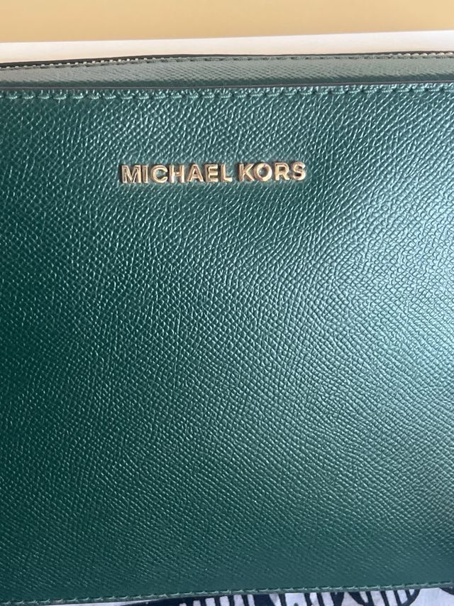Bolso Michael Kors Verde Botella original