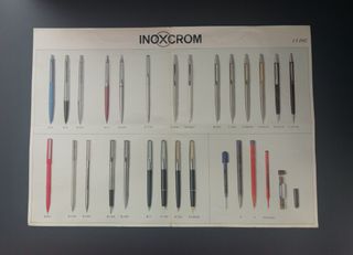 Inoxcrom.
Folleto 1982 