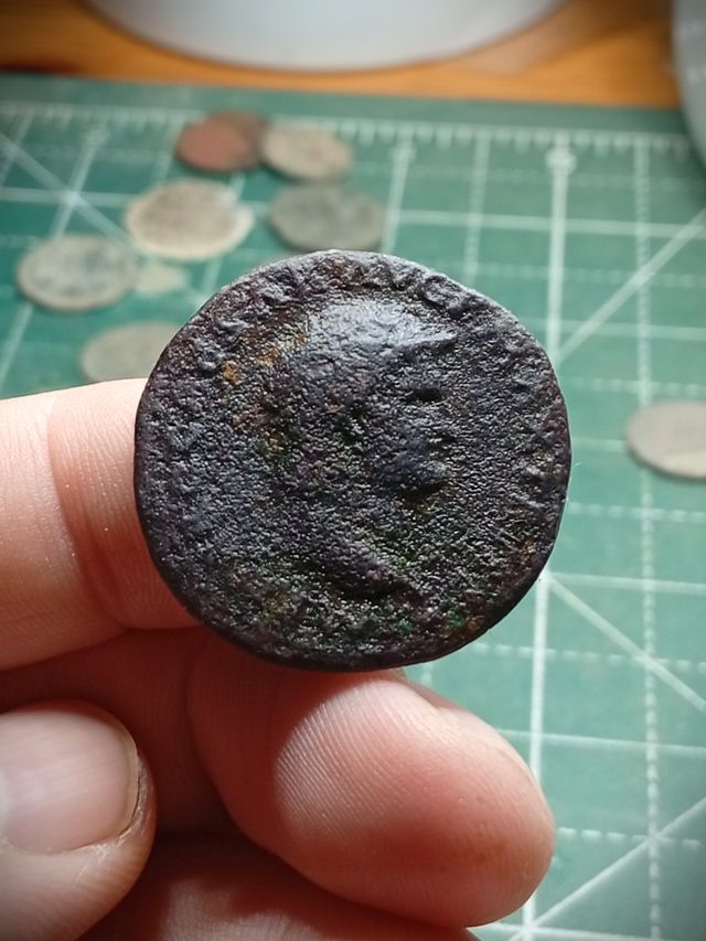 Moneda Romana As Nerón