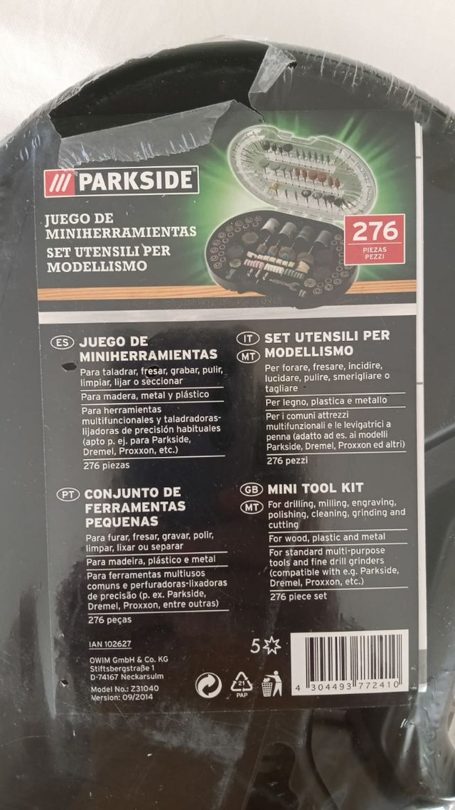 PARKSIDE Juego Mini Herramientas 276 Piezas