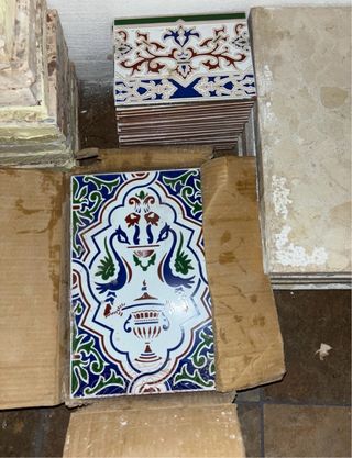 Azulejos antiguos estilo años 50-60