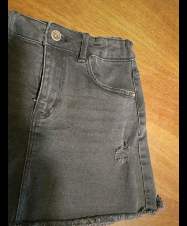 Minigonna Zara bambina grigio