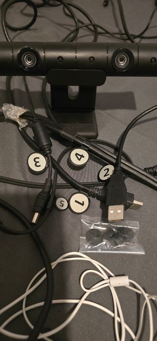 PlayStation VR + Cámara + Cables + Caja