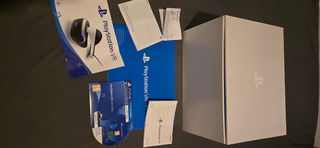 PlayStation VR + Cámara + Cables + Caja
