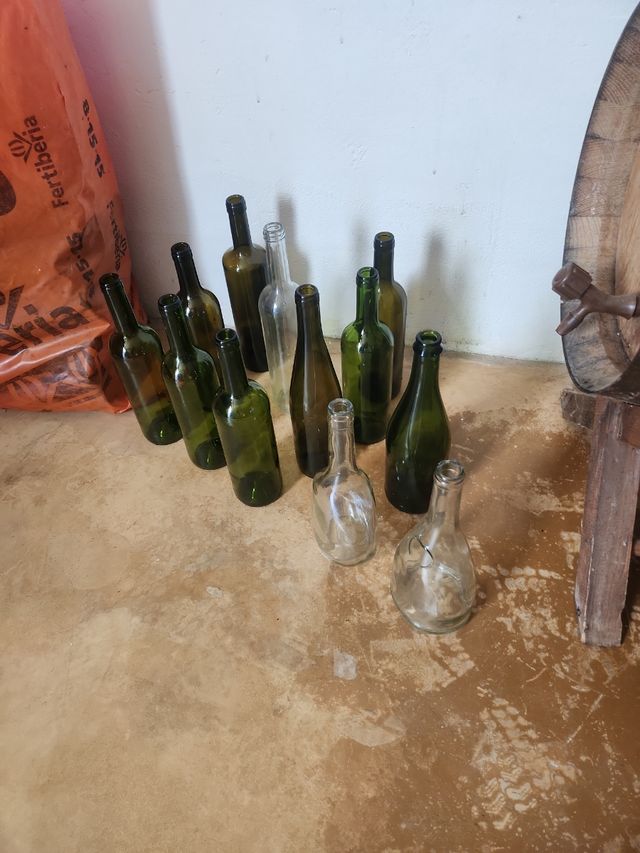 Botellas de vidrio para embotellar