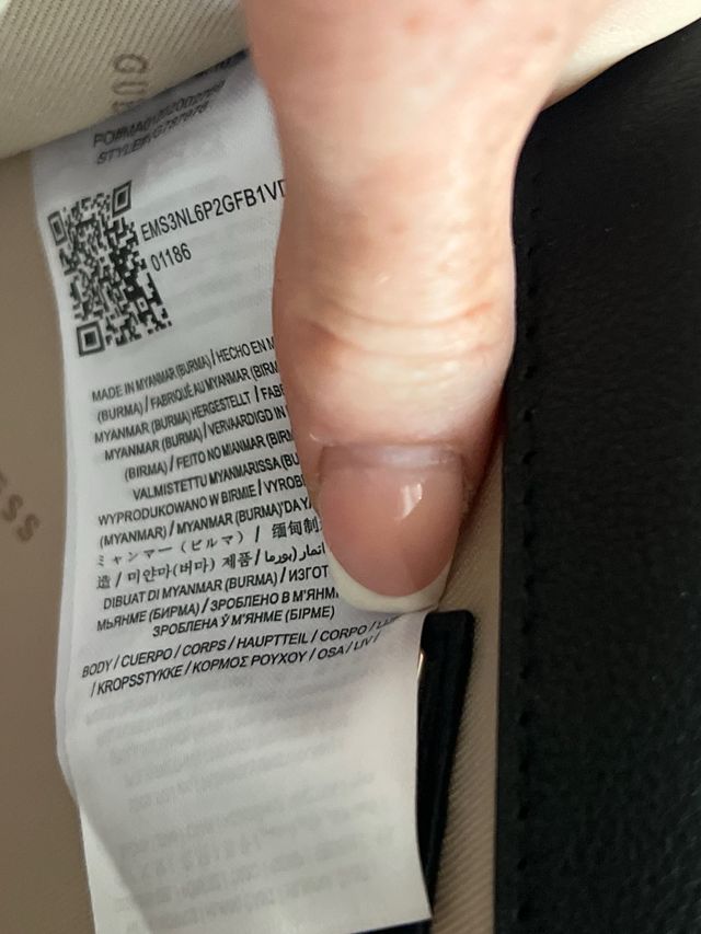 Bolso Guess Negro Original