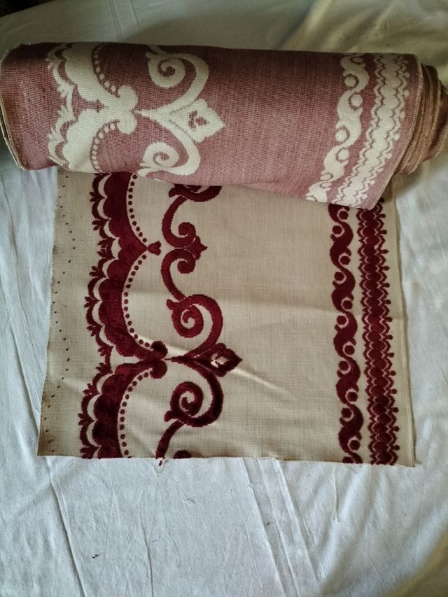 Mantovana Beige/Rossa 10m x 42cm