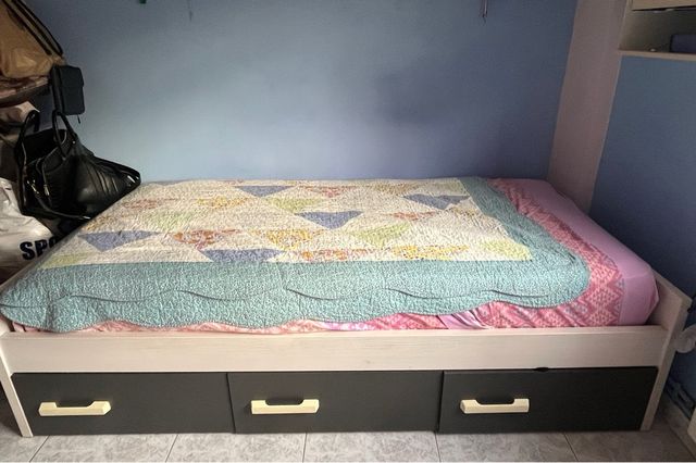 Cama nido con cajones