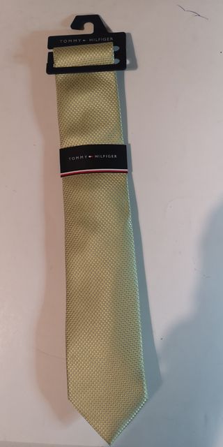 Corbata Tommy Hilfiger Dorada