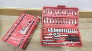 Nível Laser Parkside PLW A4 + roquete 46 peças