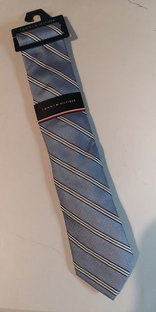 Corbata Tommy Hilfiger Rayas Azul