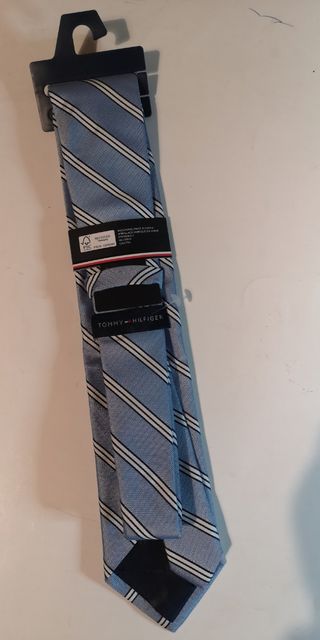 Corbata Tommy Hilfiger Rayas Azul