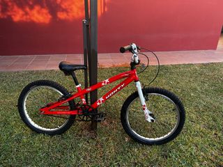 Bicicleta Monty 24 Trial Roja