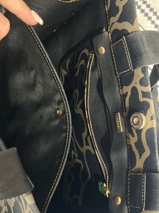 Bolso Tous Negro y Marrón Original Icónico