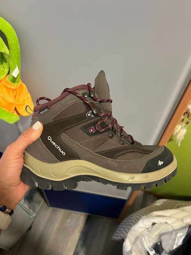 Botas de montaña Quechua Marrones