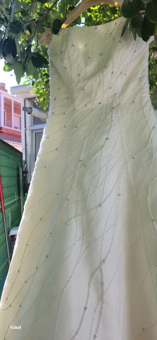 Vestido de Novia con Pedrería