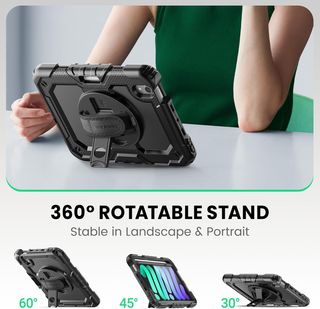 Funda iPad Mini 7/6 8.3 Negra Protectora