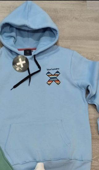 Sudadera Blue Banana Talla S
