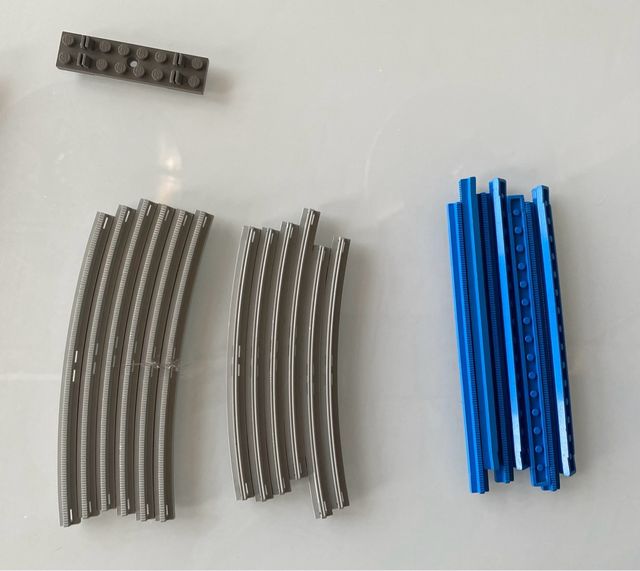 Vías Tren Lego 4.5v Años 80