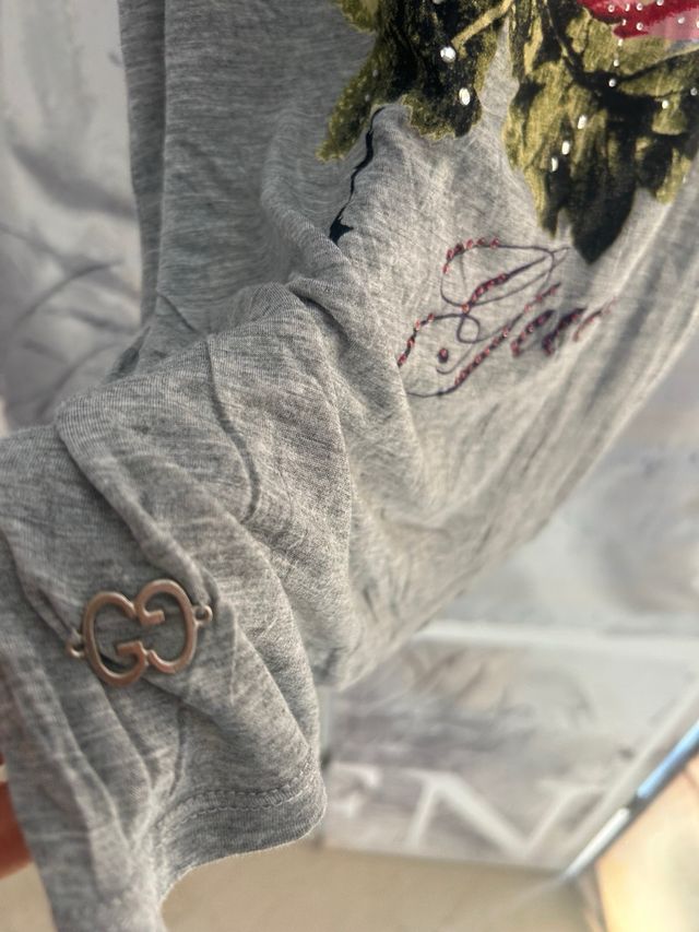 Camiseta Gucci Gris Talla L