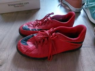 Bambas Nike Fútbol Rojas