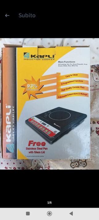 Piastra a induzione Kapli