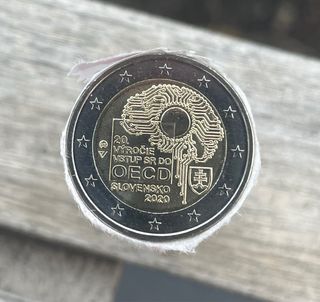 Moneda 2€ Eslovaquia 2020 OECD