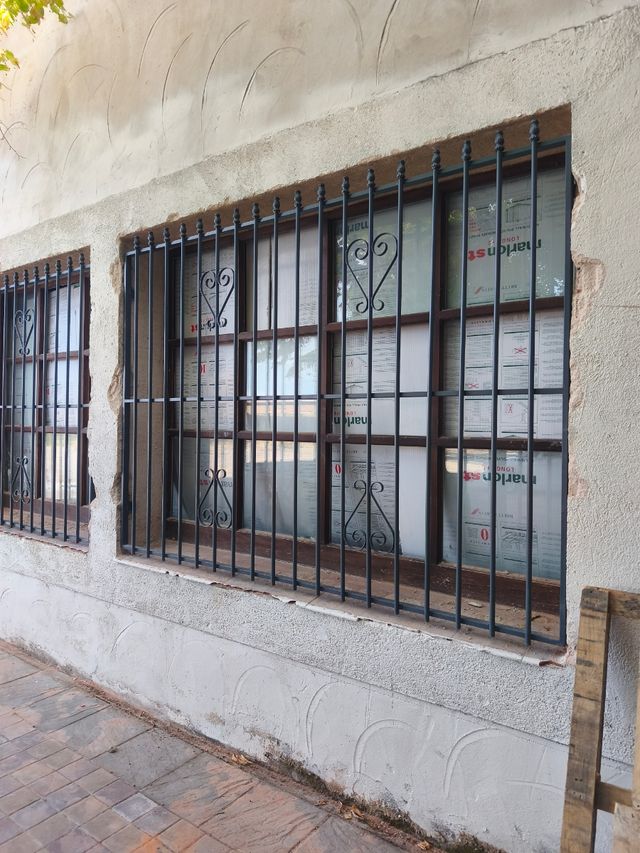 Rejas de seguridad metálicas