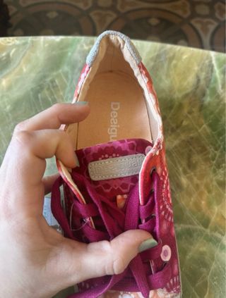 Scarpe Desigual Rosa Floreali Nuove con Etichetta