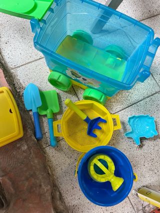 Juguetes de Playa Carrito Azul
