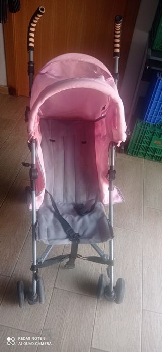 Carro de bebé Asalvo Baby rosa