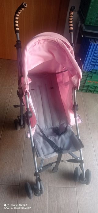 Carro de bebé Asalvo Baby rosa