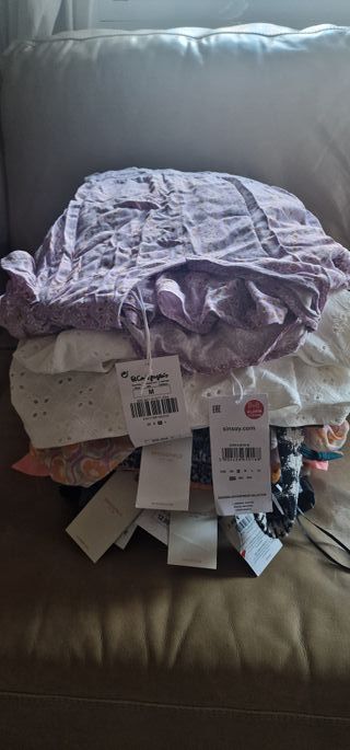 Lote de ropa para mujer joven. Tallas s/m (38).