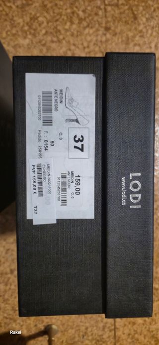 Zapatos de tacón LODI mujer talla 37 negros