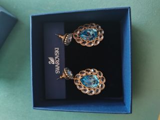 Pendientes Swarovski Azul